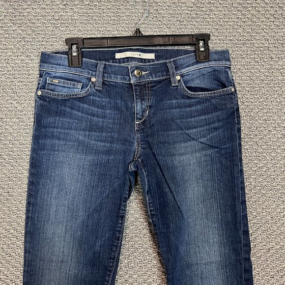 Joe's Jeans Cigarette Fit Women's Size 28 Blue Low Rise Tapered Leg 29 in Inseam - Picture 2 of 16